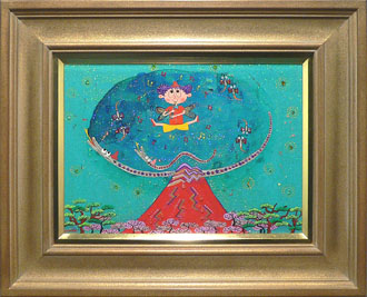 クリスマスに♪村岡顕美さんの絵画 銀座の画廊 ギャラリー和田 主要取り扱い作家 洋画 村岡顕美 作品